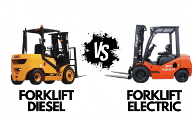 Perbedaan Forklift Diesel dan Forklift Electric